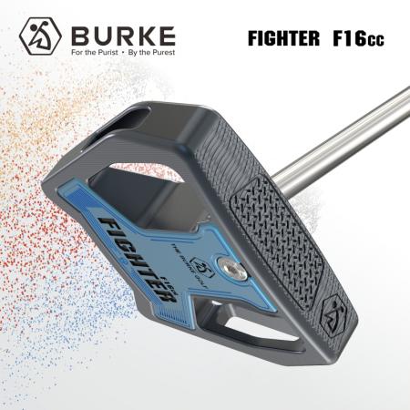 BURKE Fighter F16CC 槌型杆头 高稳定性 高尔夫零扭矩推杆 球杆